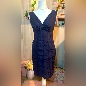 Nanette lepore blue sea maiden dress cocktail summer size‎ 4 like new